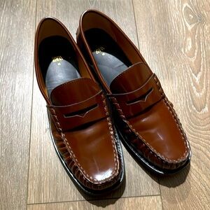 Zara Leather Loafers